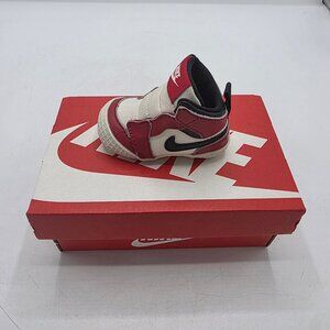 Nike Air Jordan 1 Chicago Varsity Red AT3745-612 Crib Bootie Baby Size 1C